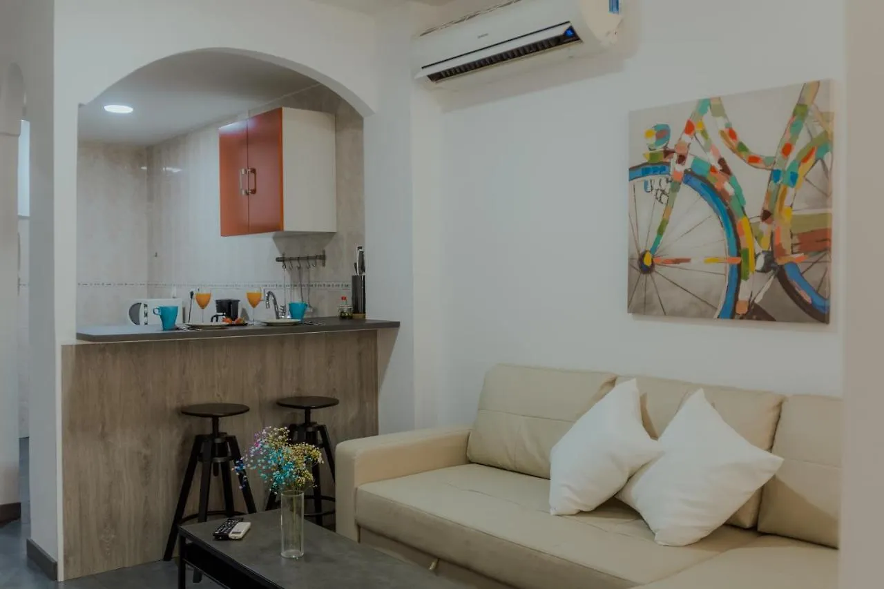 아파트 Marques De Guadiaro 1 Apartamentos 말라가 스페인