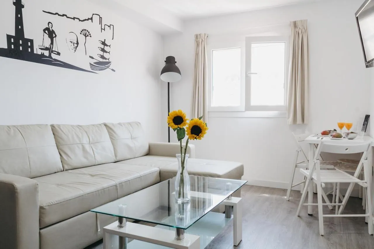 아파트 Marques De Guadiaro 1 Apartamentos 말라가 스페인